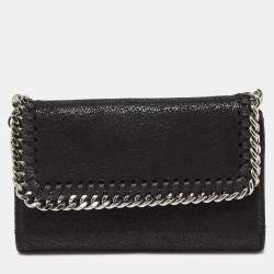Stella McCartney Black Faux Leather Falabella iPhone 6 Case 