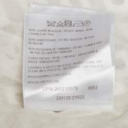 Pre Owned Stella McCartney White Broderie Cotton Tube Mini Dress M