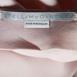 Pre Owned Stella McCartney Pink Crepe Top and Pants Set M