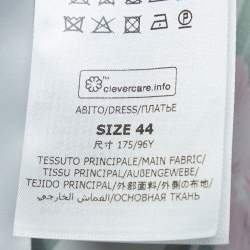 Pre Owned Stella McCartney Multicolor Floral Print Stretch Crepe Maxi Dress M