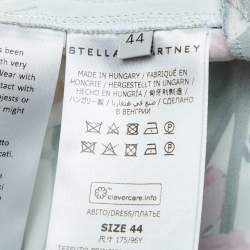 Pre Owned Stella McCartney Multicolor Floral Print Stretch Crepe Maxi Dress M