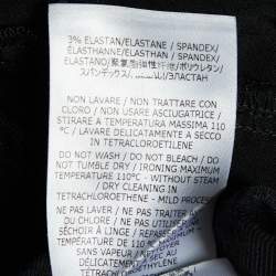 Pre Owned Stella Mccartney Black Wool Loose Fit Trousers M