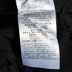 Pre Owned Stella Mccartney Black Wool Loose Fit Trousers M