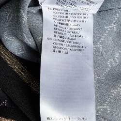 Pre Owned Stella McCartney Navy Blue Logo Printed Jersey Jumper S