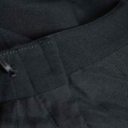 Pre Owned Stella McCartney Black Crepe Jewel Detail Mini Skirt M