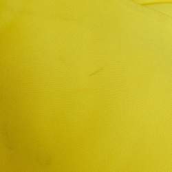 Pre Owned Stella McCartney Yellow Crepe Sleeveless Maxi Dress M