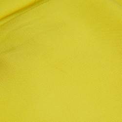Pre Owned Stella McCartney Yellow Crepe Sleeveless Maxi Dress M
