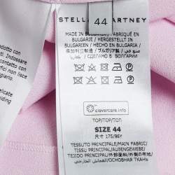Pre Owned Stella McCartney Pink Crepe Oversized Top M