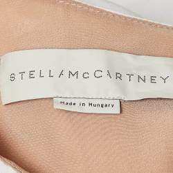 Pre Owned Stella McCartney White Chiffon Sleeveless Jumpsuit S