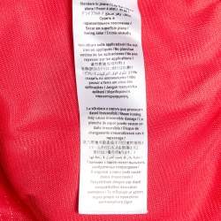 Stella McCartney Fuchsia Pink Embellished Crepe Wrap Dress L