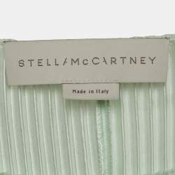 Stella McCartney Multicolor Plisse Paneled Midi Dress XS