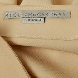 Stella McCartney Cream Crepe Dolman Sleeve Top M