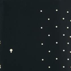 Stella McCartney Black Crepe Beaded Top L