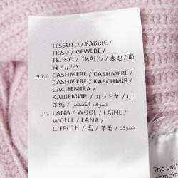 Pre Owned Stella McCartney Lilac Purple Cashmere Asymmetric Sweater S