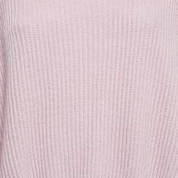 Pre Owned Stella McCartney Lilac Purple Cashmere Asymmetric Sweater S