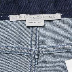 Stella McCartney Blue Washed Star Print Denim Jeans M Waist 28"