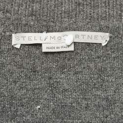 Stella McCartney Grey Wool Loose Fit Sweater M