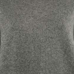 Stella McCartney Grey Wool Loose Fit Sweater M