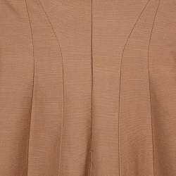 Stella McCartney Brown Strapless Bustier Gown S