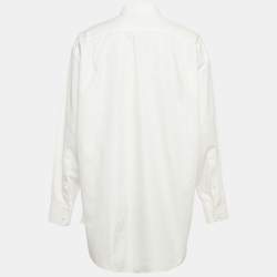 Stella McCartney White Cotton Oversized Shirt XL