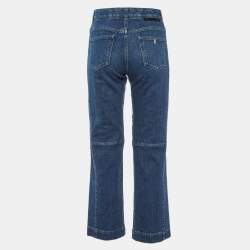Pre Owned Stella McCartney Blue Denim Tapered Jeans S/Waist 28"