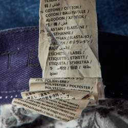 Pre Owned Stella McCartney Blue Denim Tapered Jeans S/Waist 28"