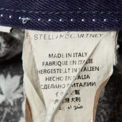 Pre Owned Stella McCartney Blue Denim Tapered Jeans S/Waist 28"