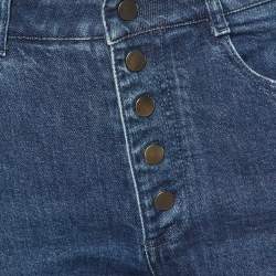 Pre Owned Stella McCartney Blue Denim Tapered Jeans S/Waist 28"