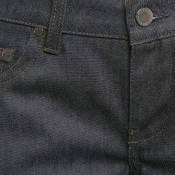 Pre Owned Stella McCartney Navy Blue Denim Wide-Leg Jeans M Waist 28"