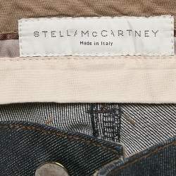 Pre Owned Stella McCartney Navy Blue Denim Wide-Leg Jeans M Waist 28"