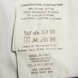 Pre Owned Stella McCartney Navy Blue Denim Wide-Leg Jeans M Waist 28"