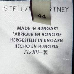 Pre Owned Stella McCartney Dark Gray Wool Single Breasted Blazer M