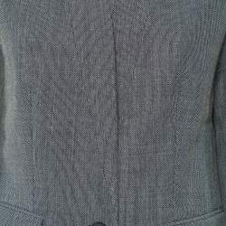 Pre Owned Stella McCartney Dark Gray Wool Single Breasted Blazer M