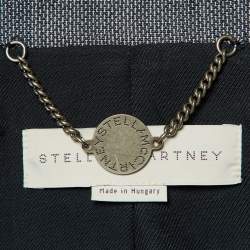 Pre Owned Stella McCartney Dark Gray Wool Single Breasted Blazer M