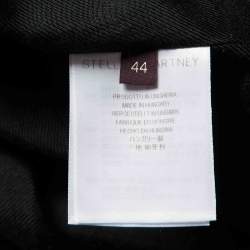 Stella McCartney Black Wool Button Front Blazer M