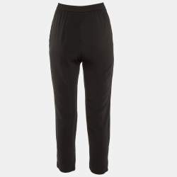 Stella McCartney Black Crepe Pants M