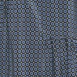 Pre Owned Stella McCartney Navy Blue Printed Blouse and Pants Set S