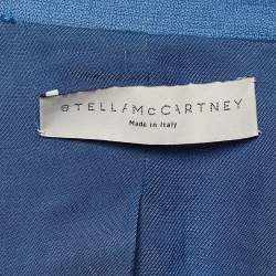 Stella McCartney Blue Wool Tailored Jacket S