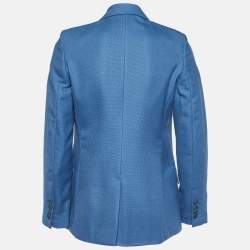 Stella McCartney Blue Wool Tailored Jacket S