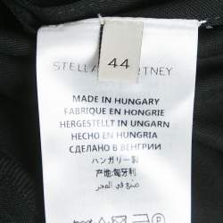 Stella McCartney Black Wool Button Front Blazer M