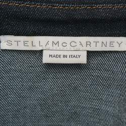 Stella McCartney Navy Blue Denim Long Sleeve Jacket S