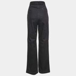 Stella McCartney Navy Blue Denim Wide Leg Jeans S Waist 28"