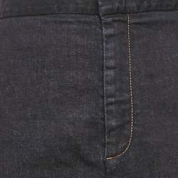 Stella McCartney Navy Blue Denim Wide Leg Jeans S Waist 28"