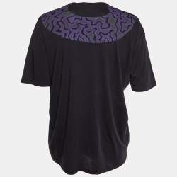 Stella McCartney Midnight Blue Printed Crew Neck T-Shirt M