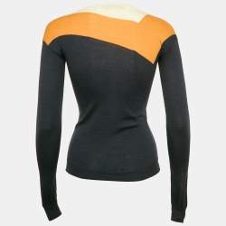 Stella McCartney Multicolor Wool Long Sleeve Sweater S