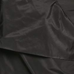Stella McCartney Black Silk Blend Bow Detail One Shoulder Top S