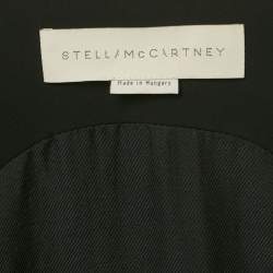 Pre Owned Stella McCartney Black Crepe Buckle Detail Sleeveless Top M