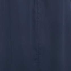 Pre Owned Stella McCartney Navy Blue Georgette Chain Detail Mini Dress S