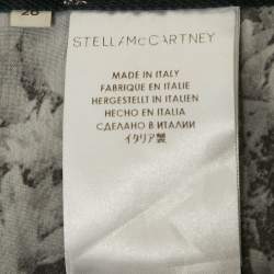 Pre Owned Stella McCartney Black Denim Decorated Detail Jeans S