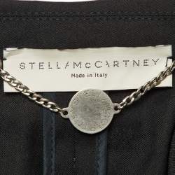 Pre Owned Stella McCartney Black Silk Blend Single Breasted Blazer S